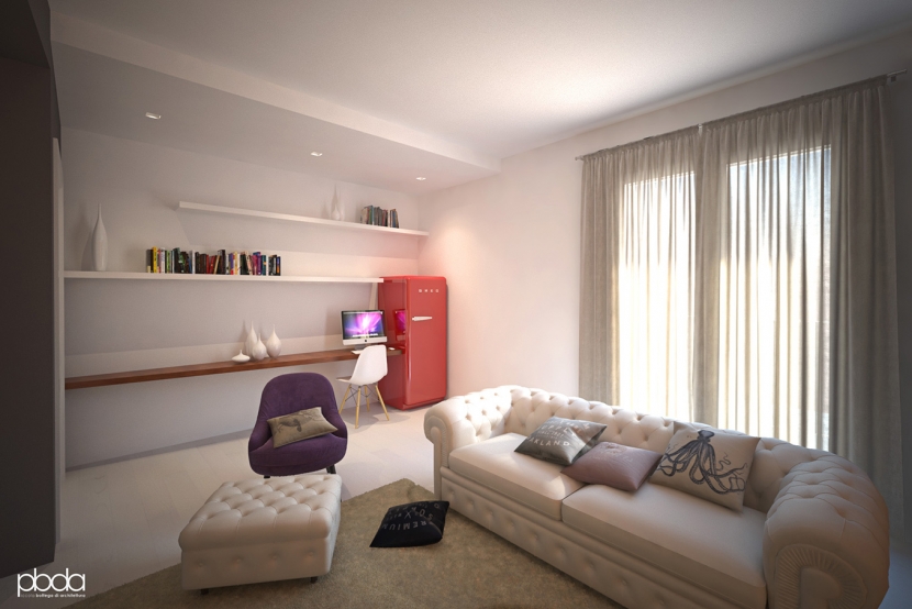 Private Villa 15003 - salotto - rendering