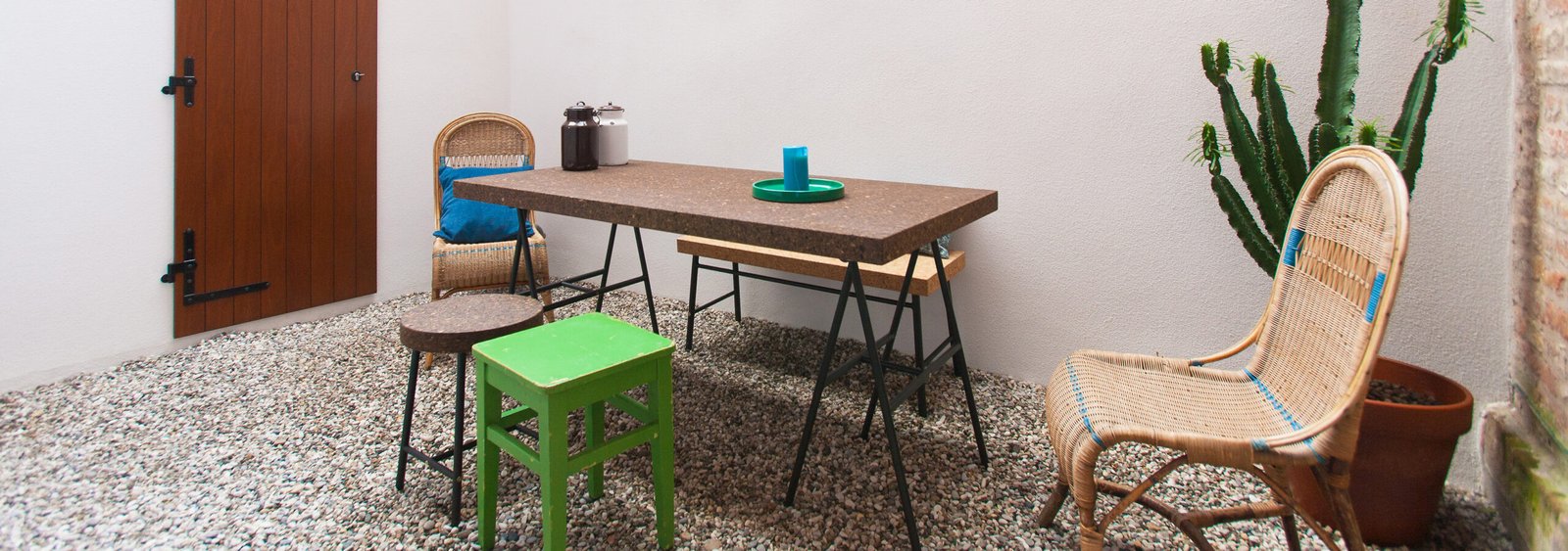 casa AR - sistemazione corte interna