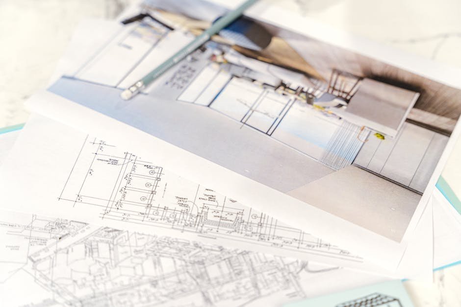 pexels-photo-8837511-8837511 Close-up of architectural blueprints and 3D design on paper with pencil on a desk.